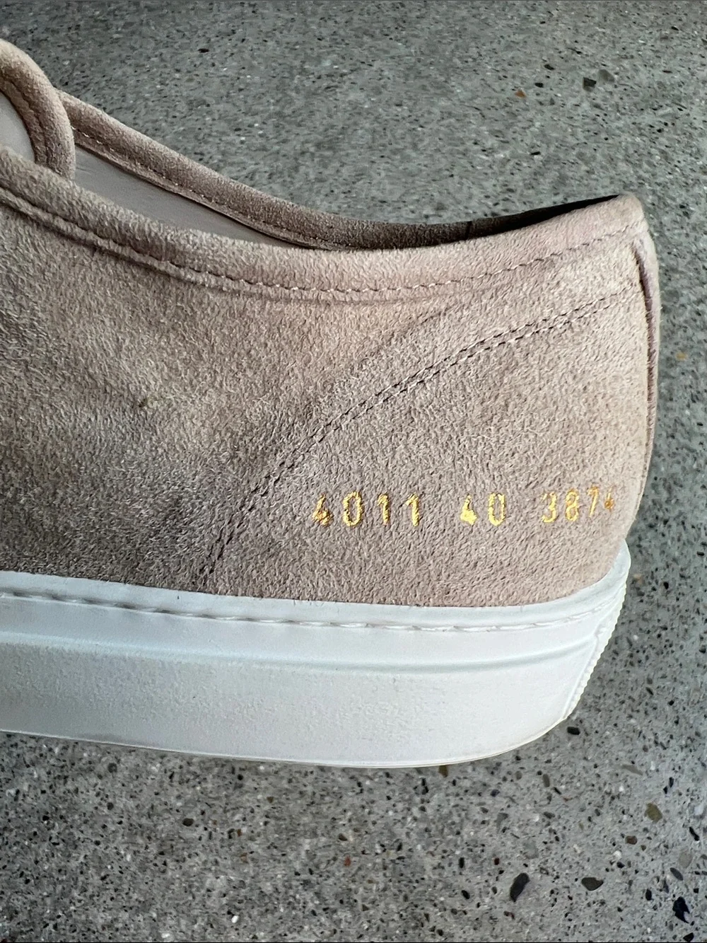 Common Projects Women's Lace-up Low-top Sneakers- Size 10